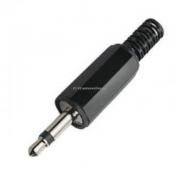 Jack 3,5 mm mono vidlice na kabel